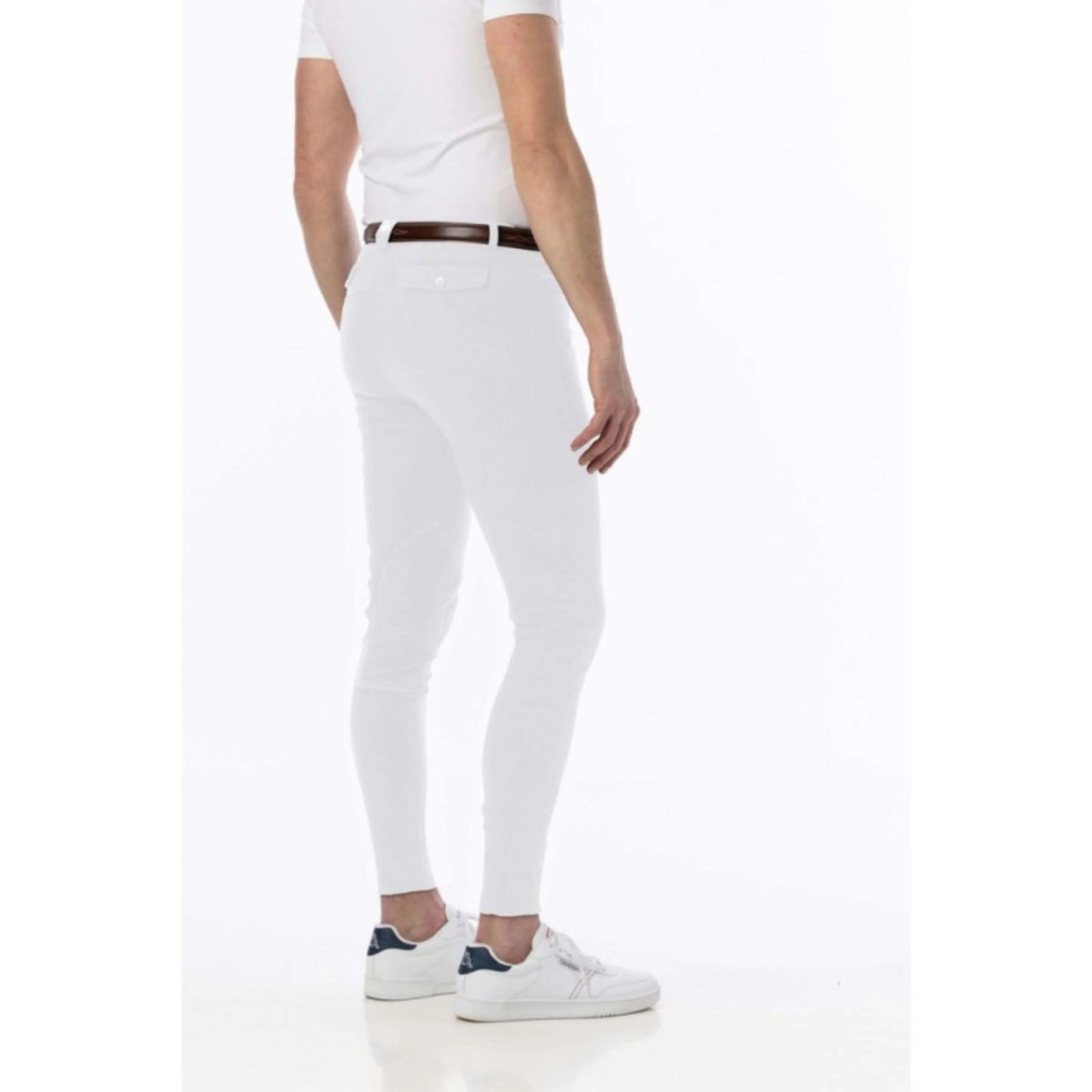 Riding World Pantaloni da Equitazione Lecaire Bianco - Image 3