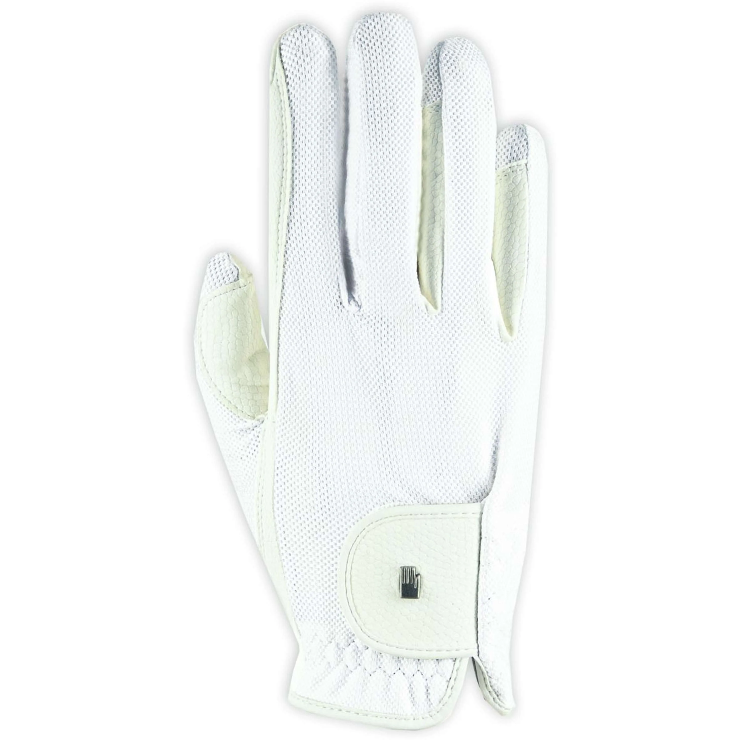 Roeckl Guanti da Equitazione Roeck-Grip Lite Bianco