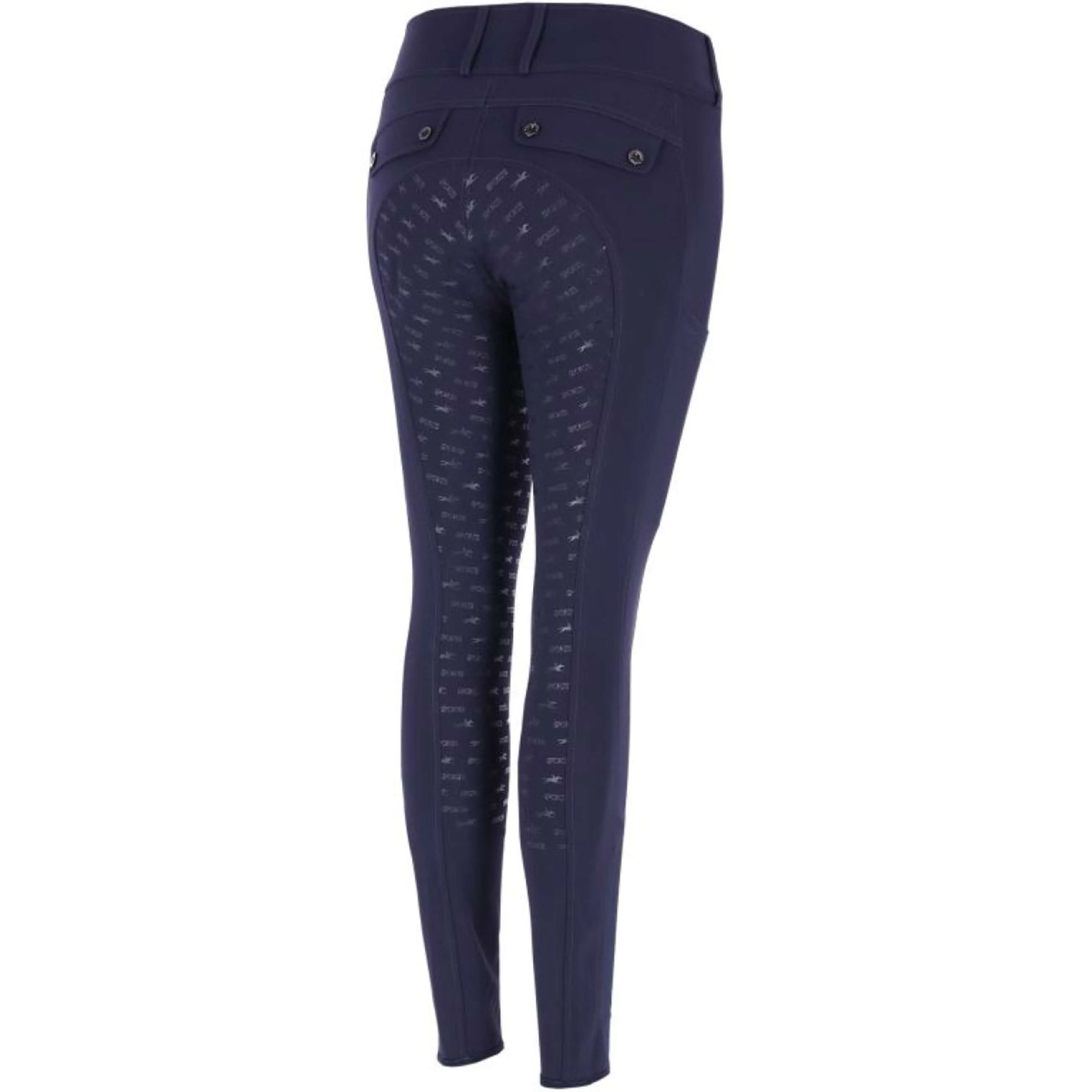 Schockemöhle Pantaloni da Equitazione SPCarola Full Grip Blu scuro - Image 2