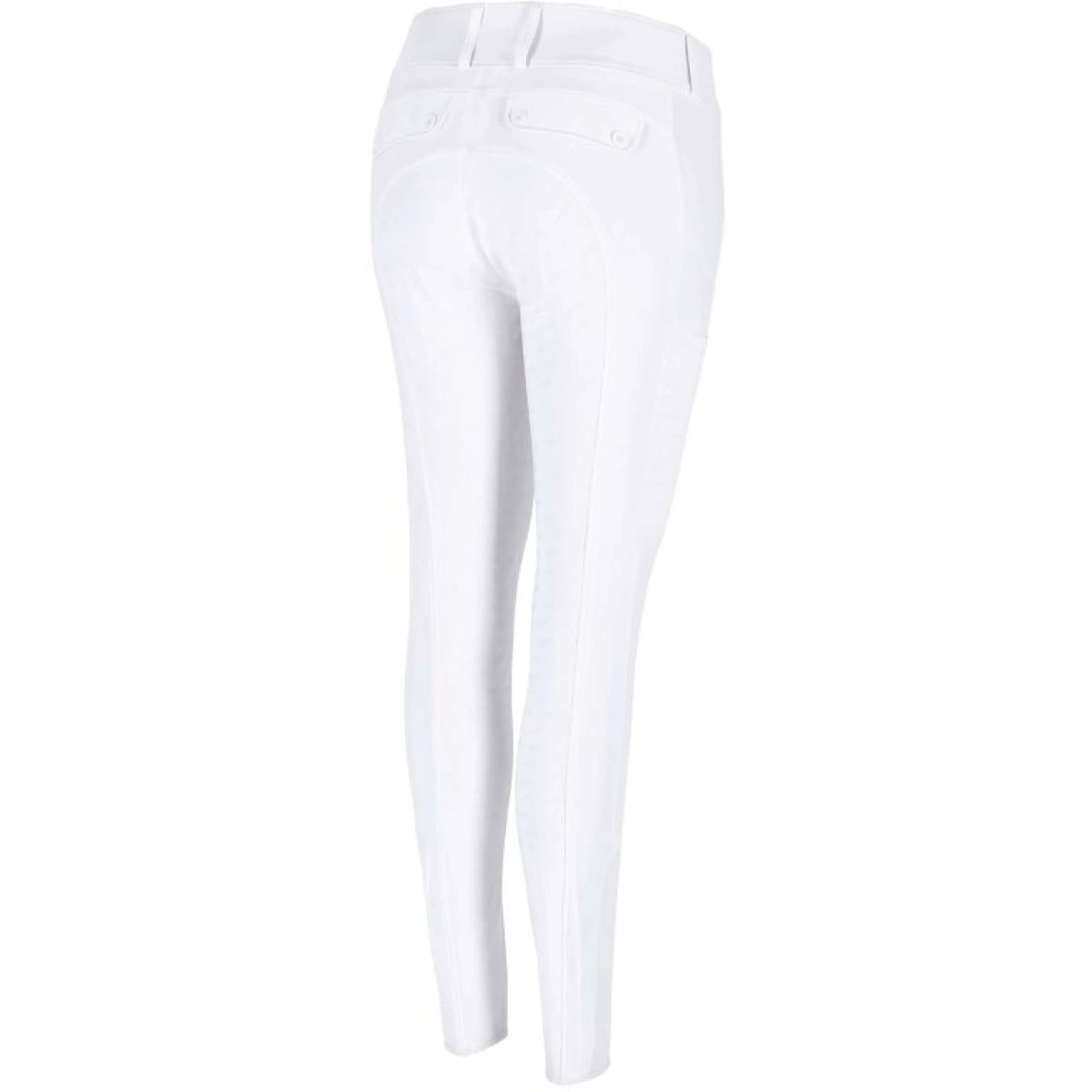 Schockemöhle Pantaloni da Equitazione SPCarola Full Grip Optical White - Image 2