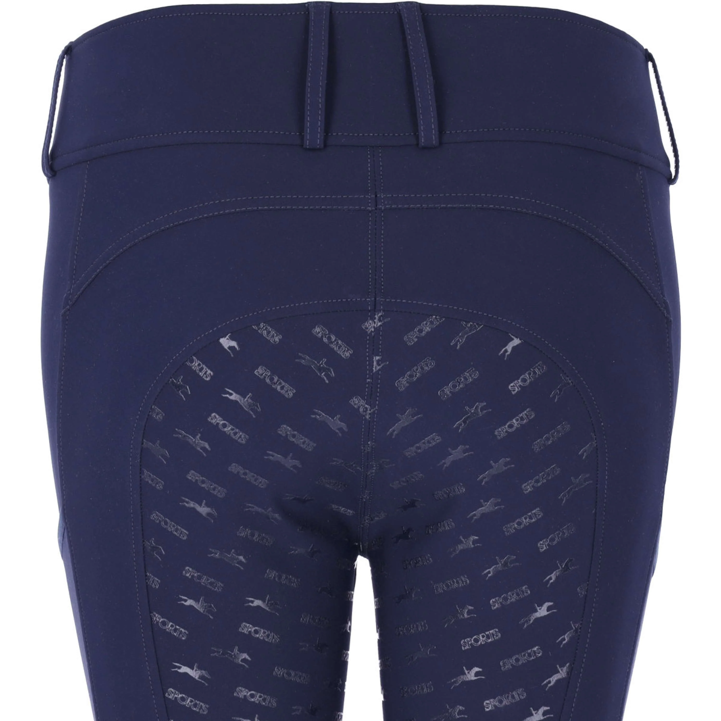 Schockemöhle Pantaloni da Equitazione SPTulip Style Full Grip Dark Navy - Image 8