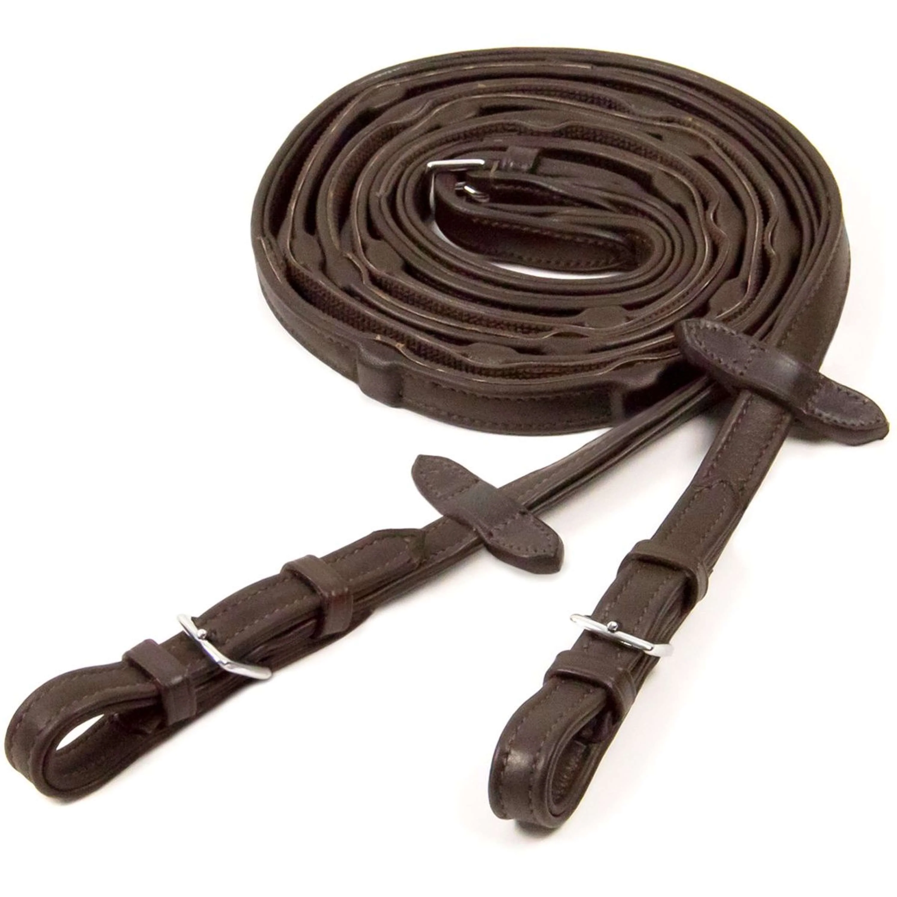 Schockemöhle Redini Durasoft Grip Marrone scuro/Argento