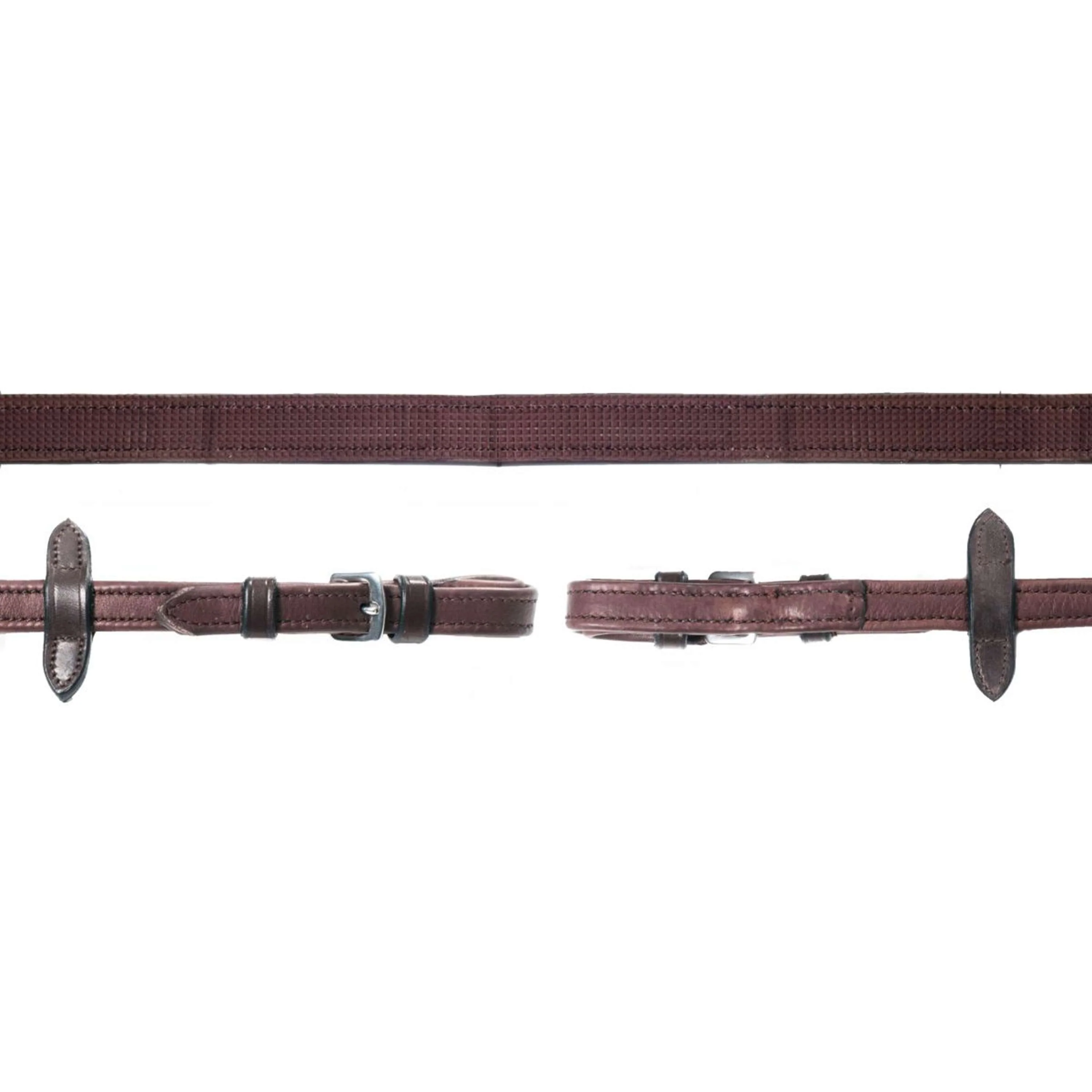 Schockemöhle Redini Durasoft Grip Marrone scuro/Argento - Image 2