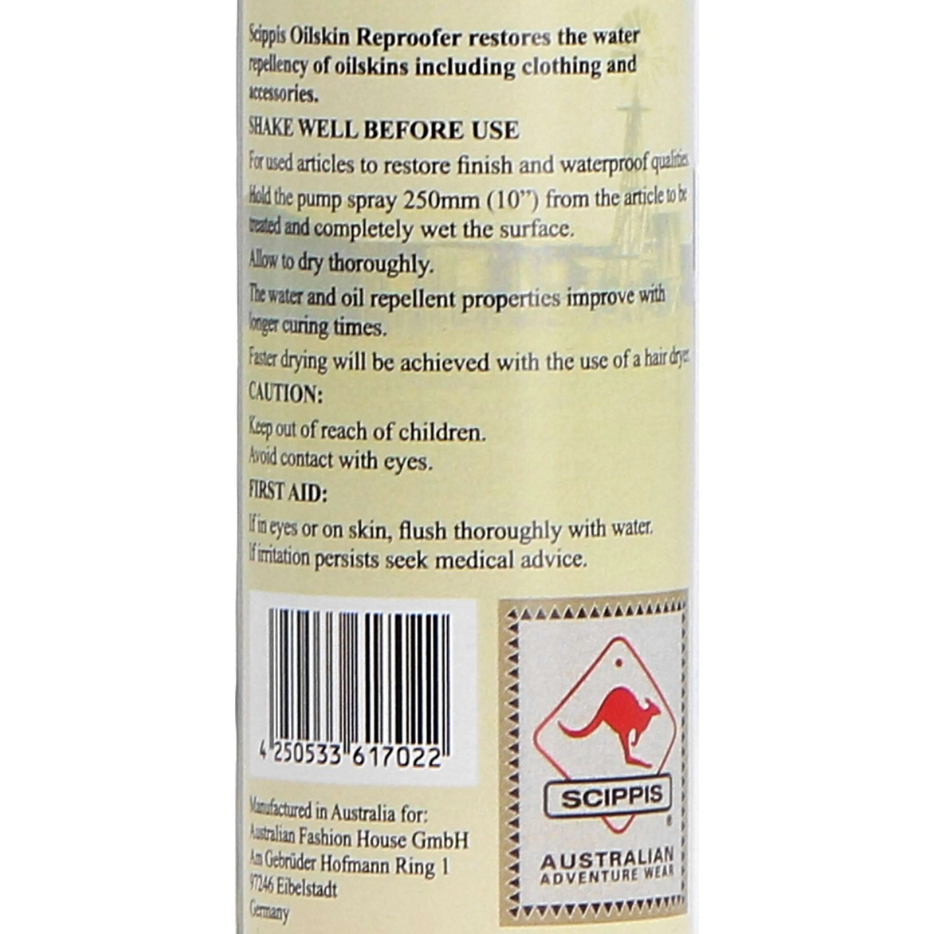 Scippis Spray Impermeabilizzante Wax Reproofer - Image 4