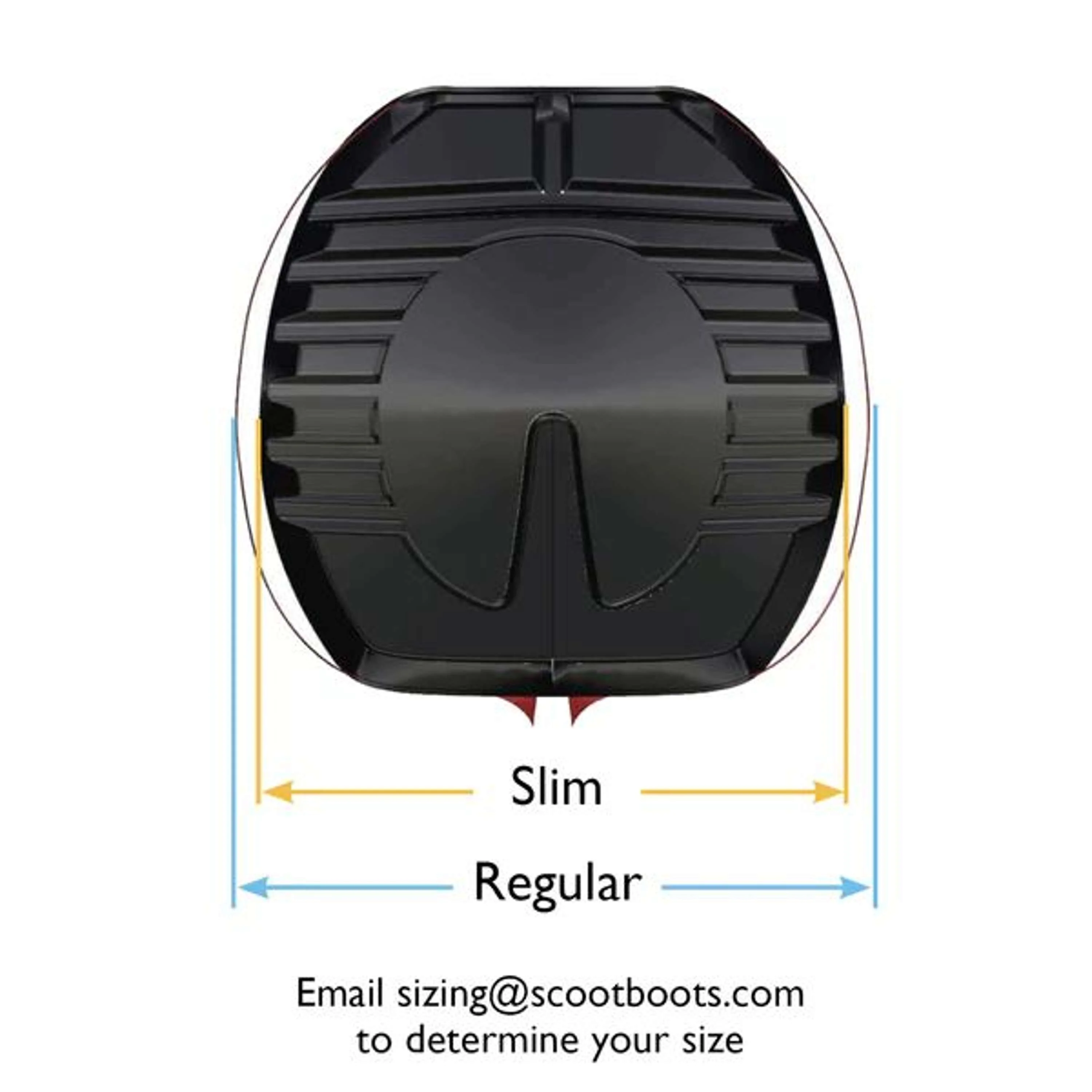 Scoot Boot Ferratura Slim Single Pony Nero - Image 4