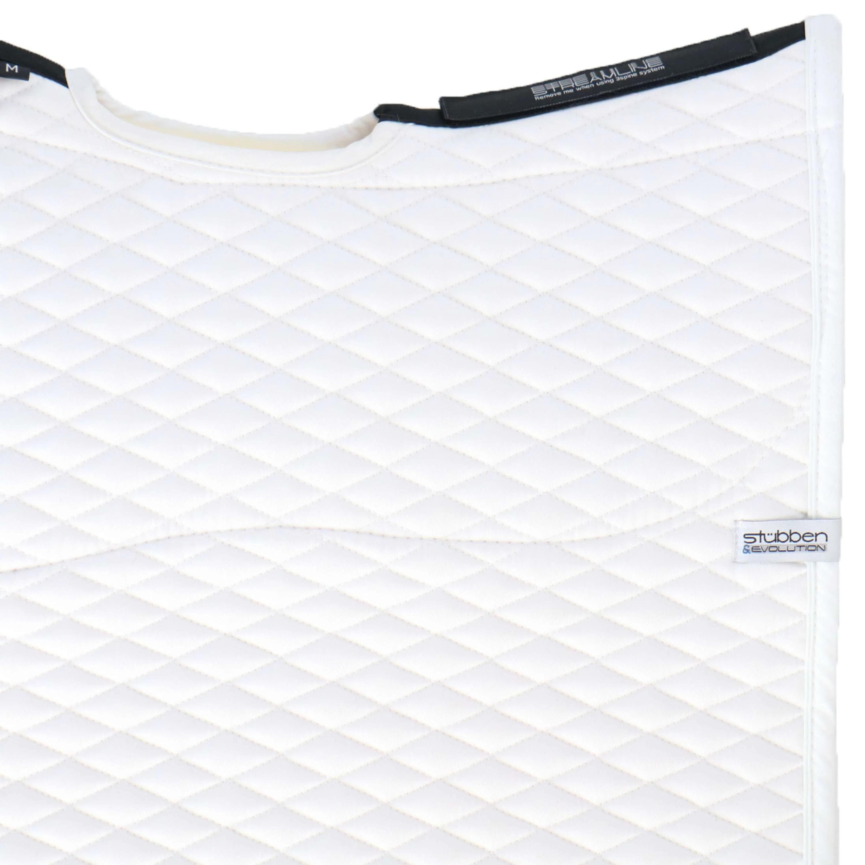 Stübben Sottosella Streamline Pelle di agnello da dressage Bianco - Image 9