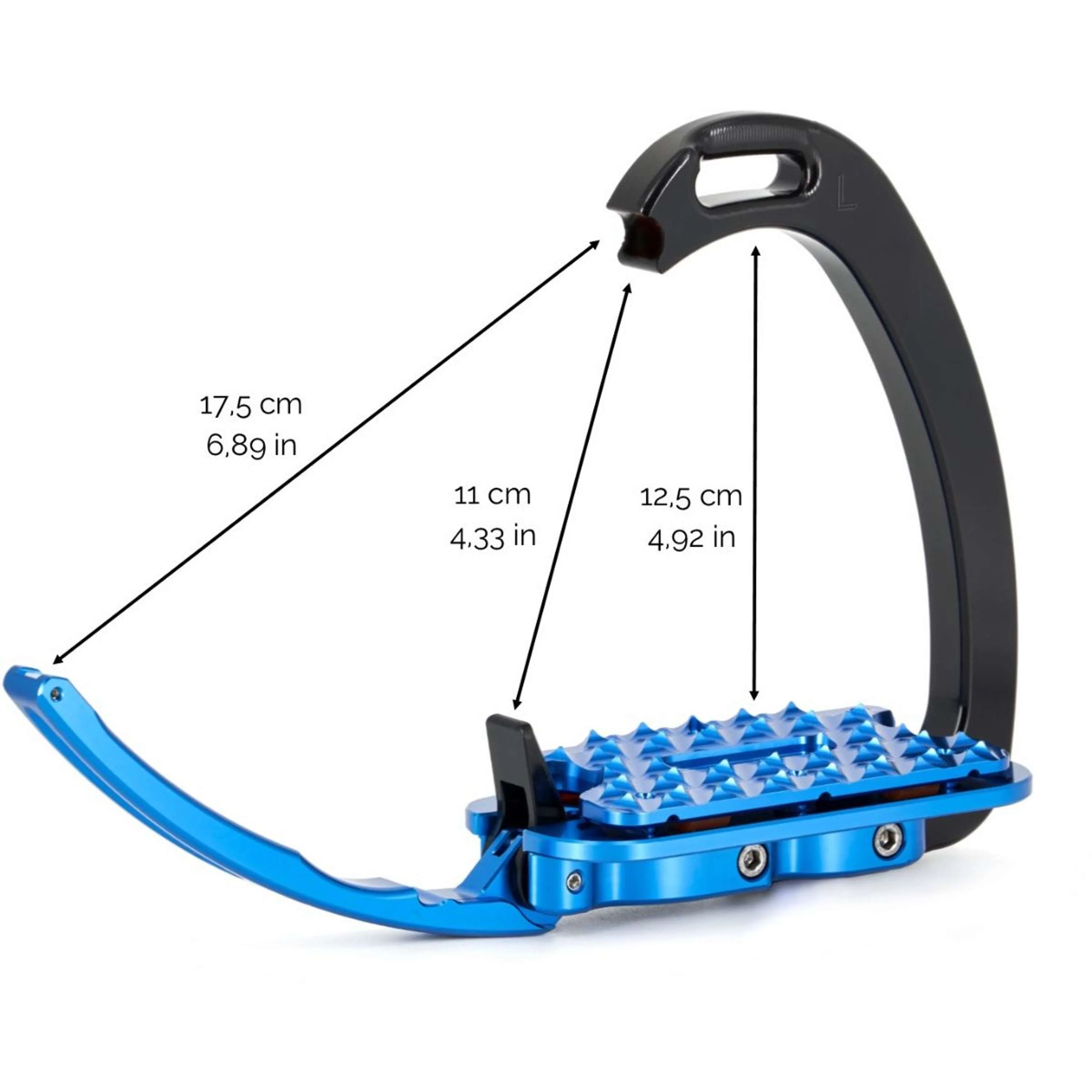 Tech Stirrups Staffe Venice Plus EVO Argento/Argento - Image 2