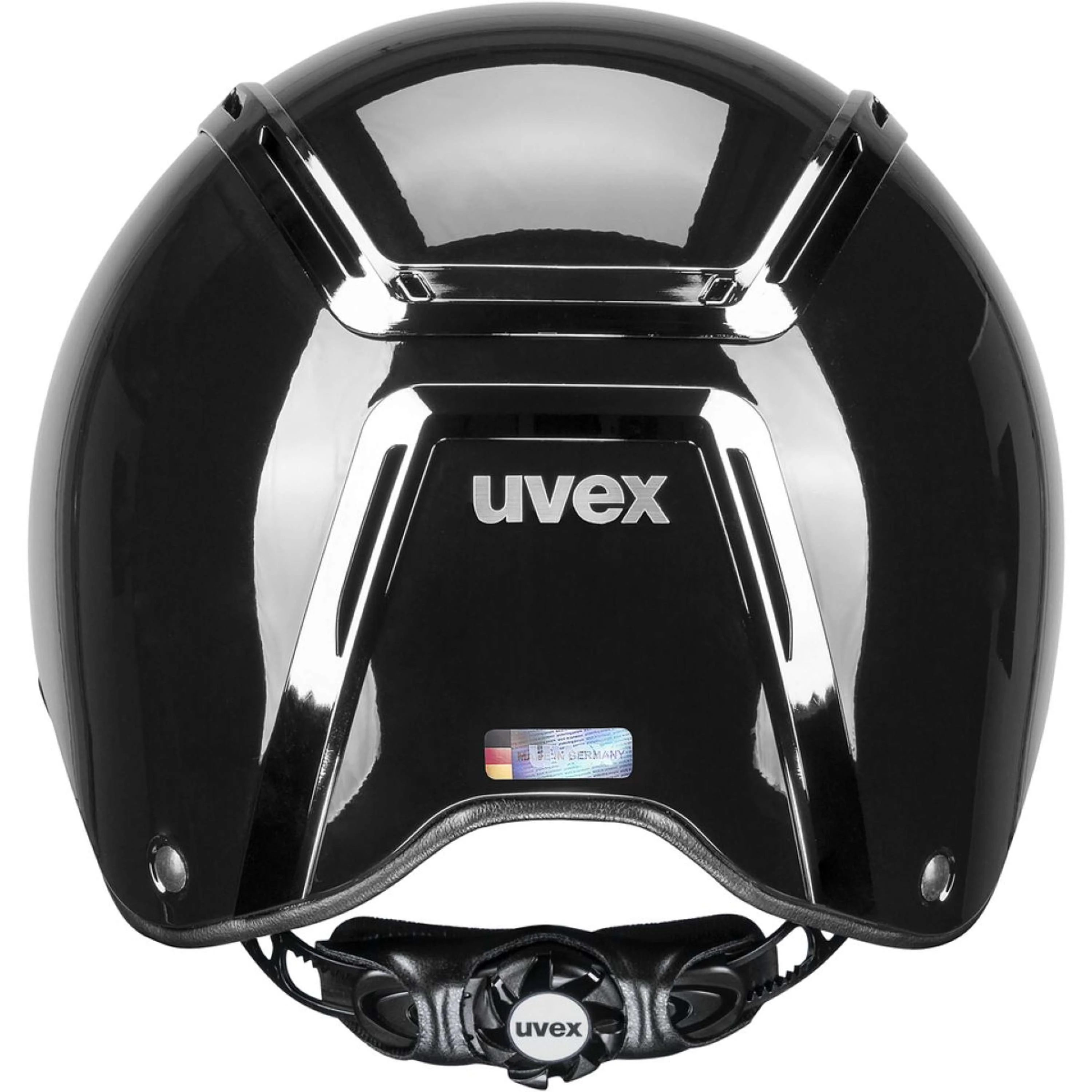 Uvex Casco da equitazione Exxeed Shiny Chrome Nero - Image 3
