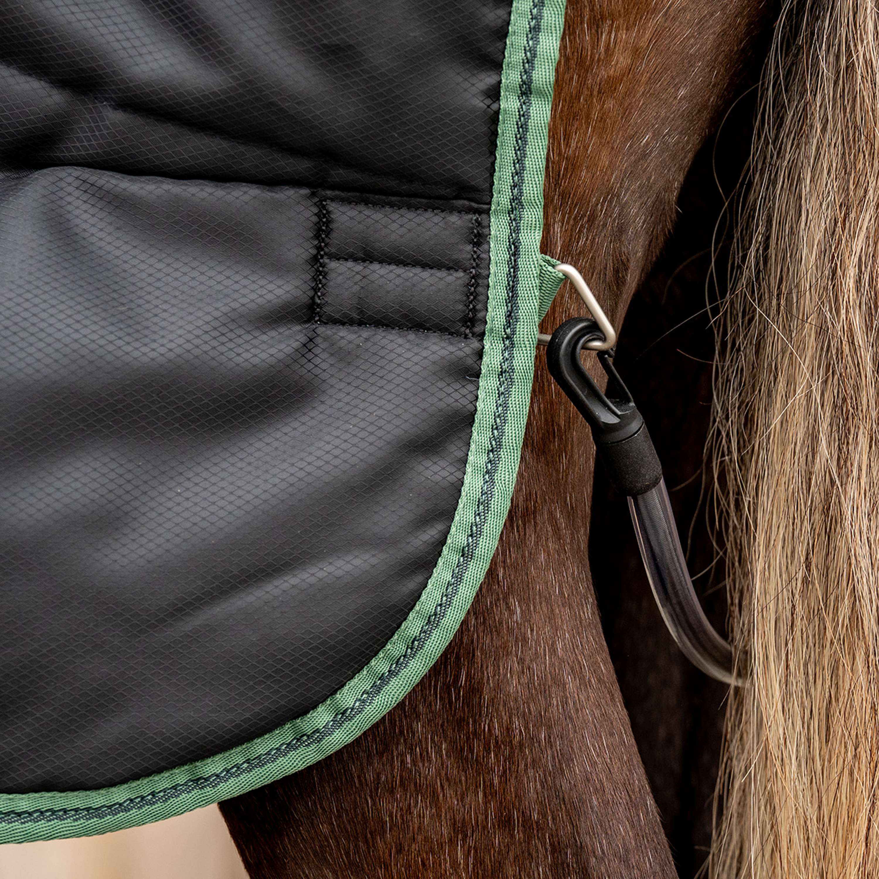 Velder Horsewear Premium Coperta da scuderia 210D 100g Nero - Image 9