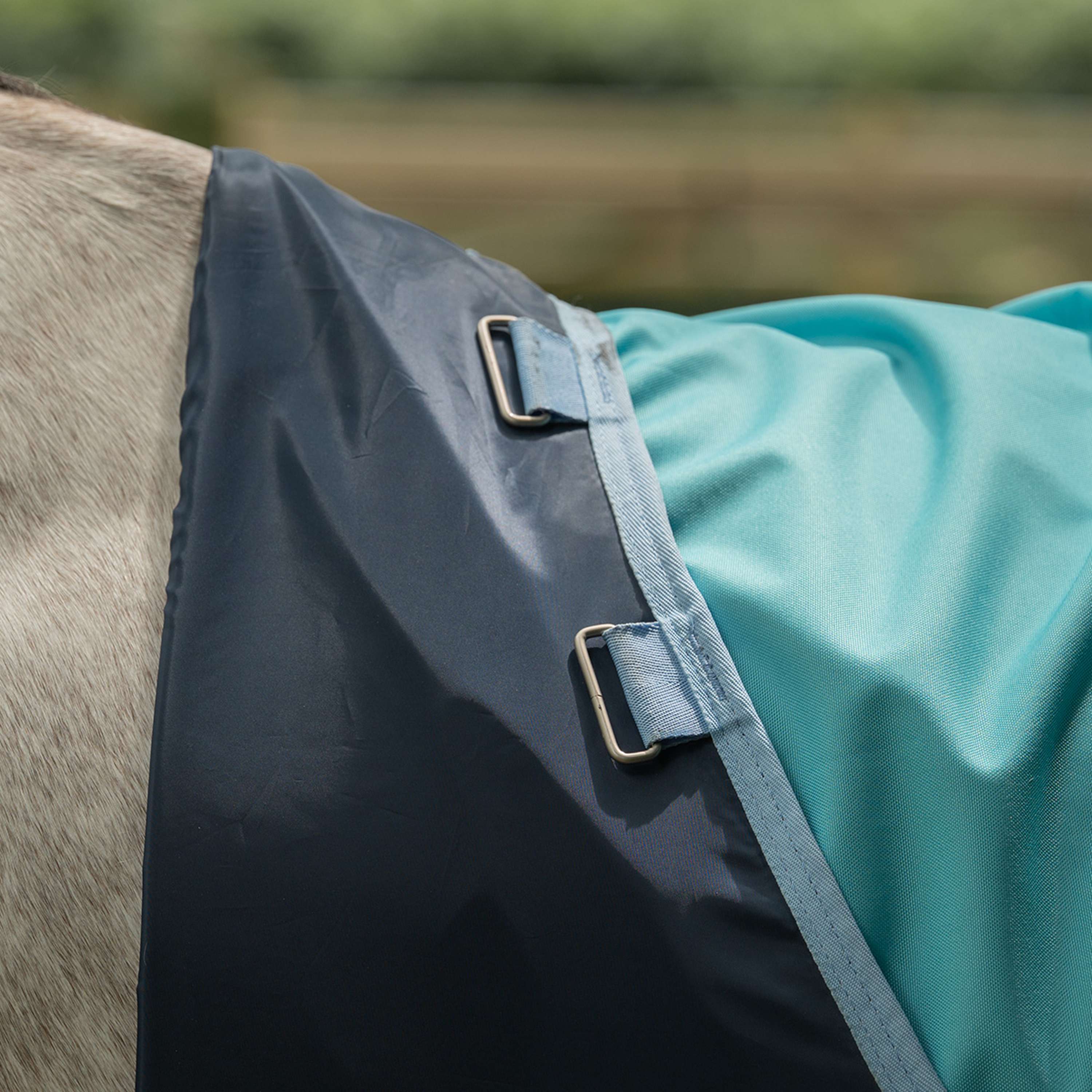 Velder Horsewear Premium Turnout Rug 900D 0g Sky Blue - Image 9