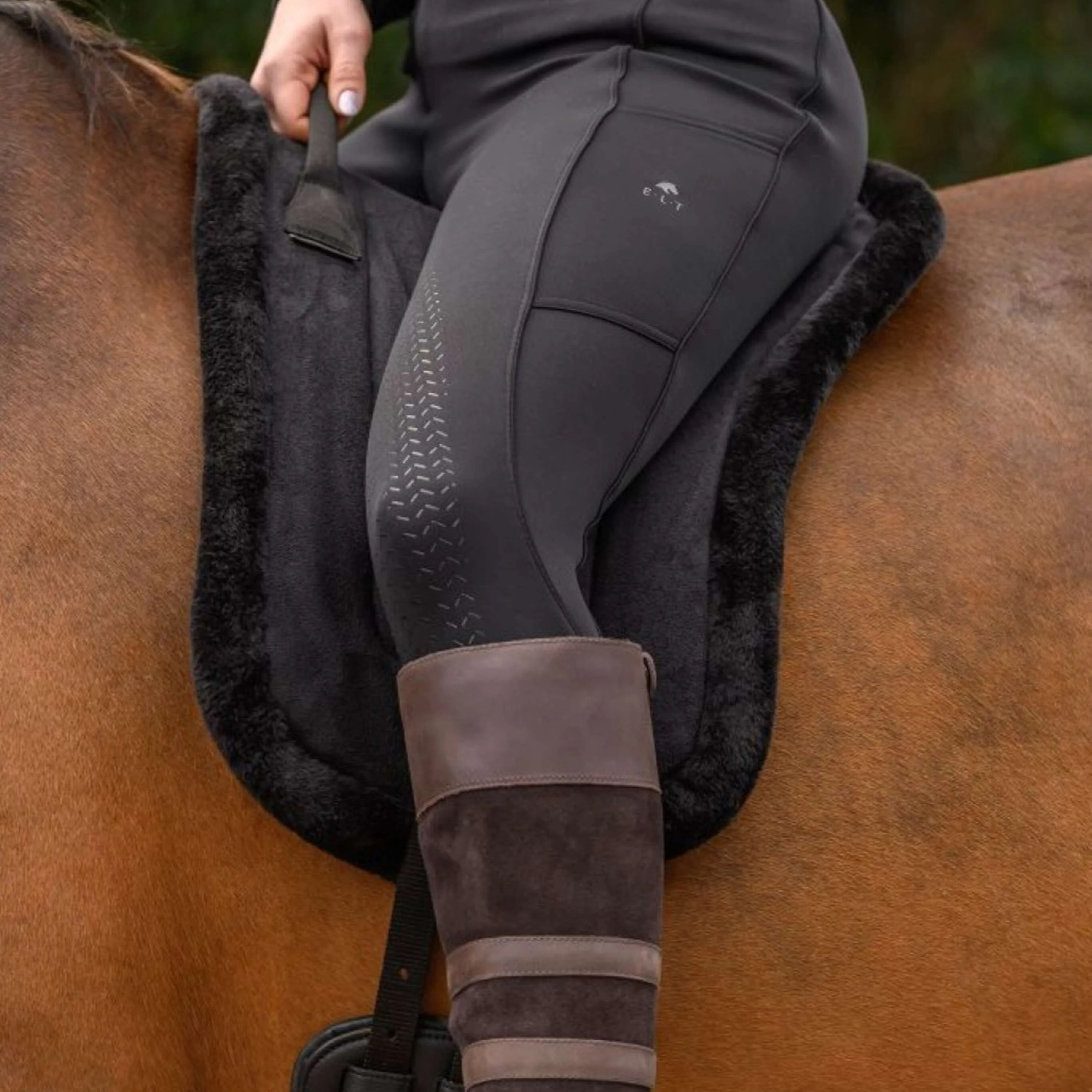 Waldhausen Bareback Pad Soft Nero - Image 2