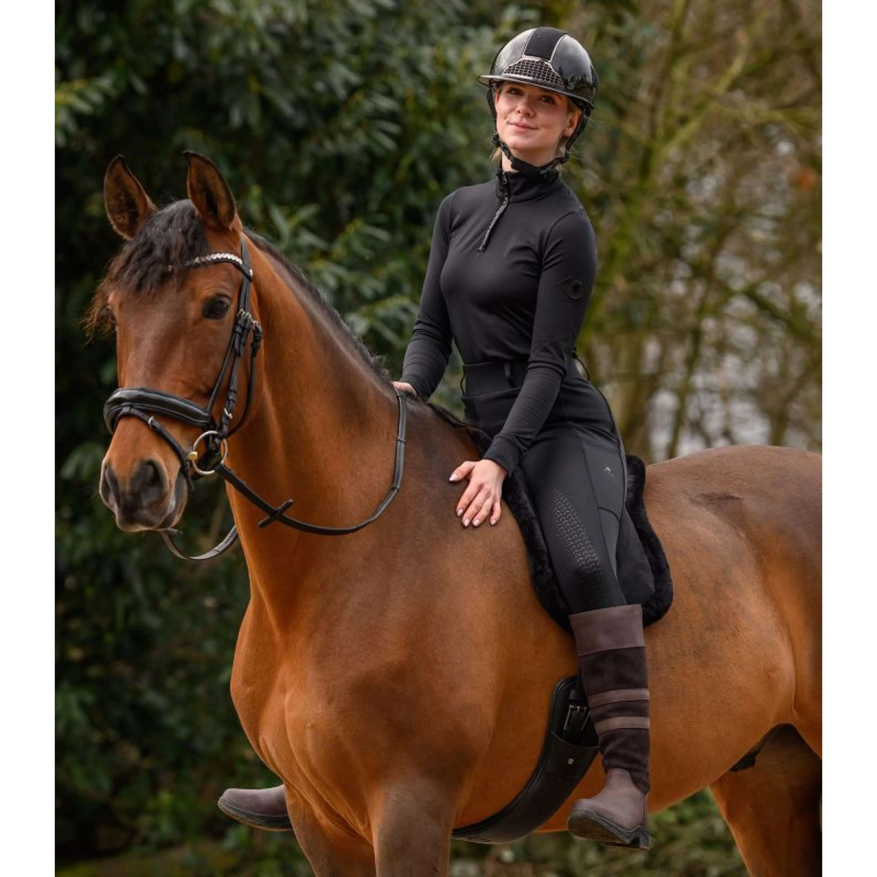 Waldhausen Bareback Pad Soft Nero - Image 3