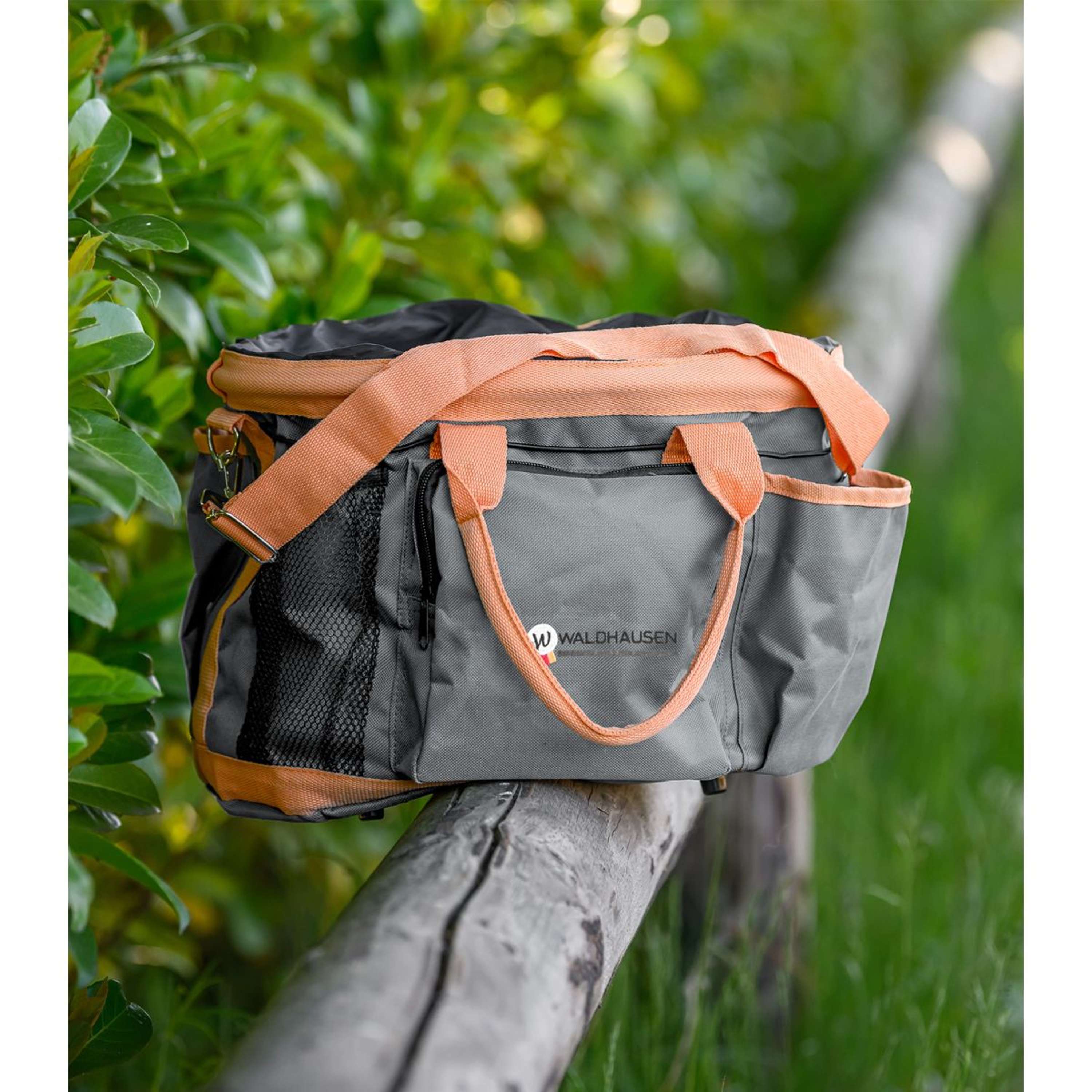 Waldhausen Borsa per la Toelettatura Peach/Chrome Grey - Image 2