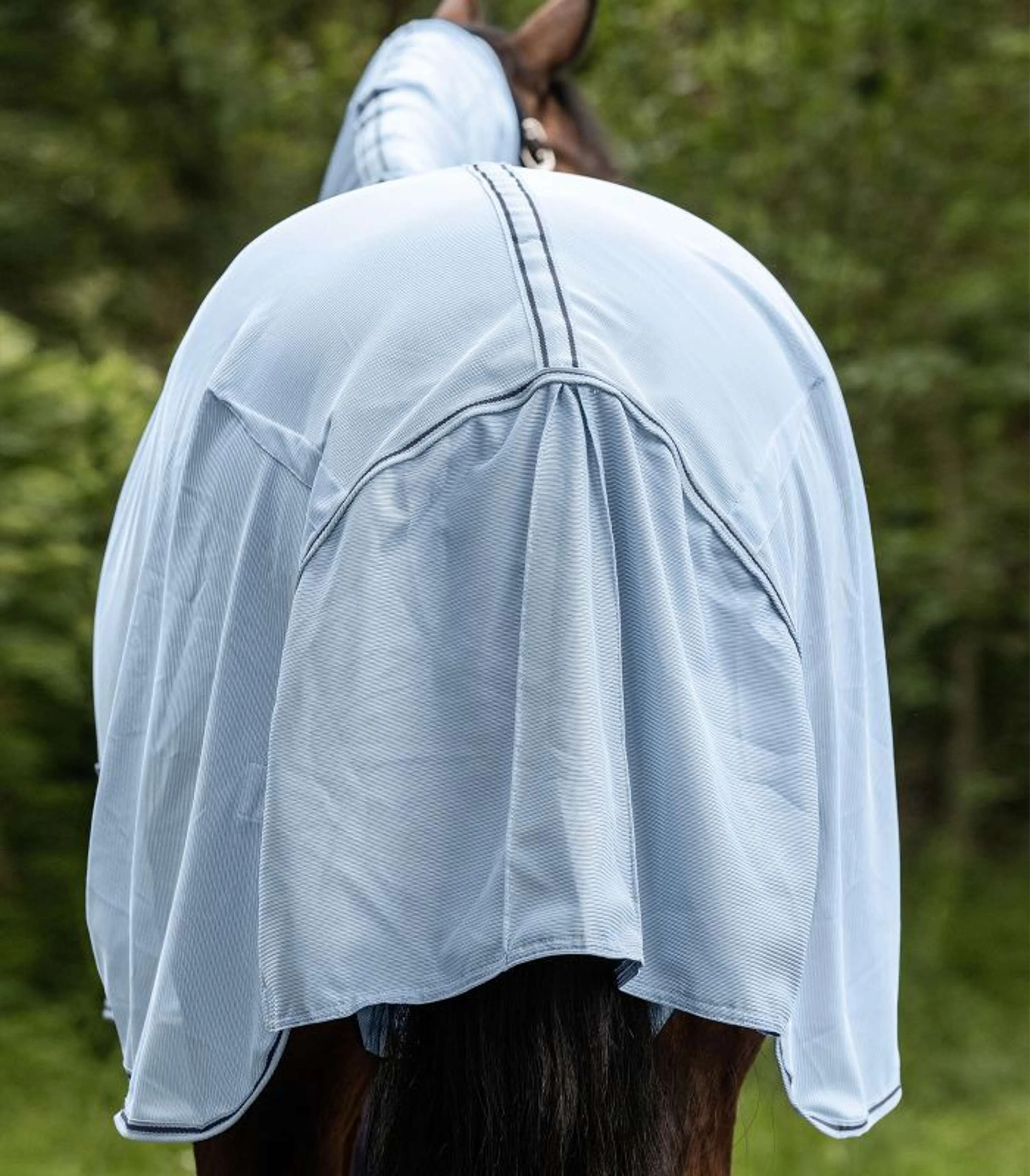Waldhausen Ekzema/Fliegendecke Protect Azzurro/Blu scuro - Image 4