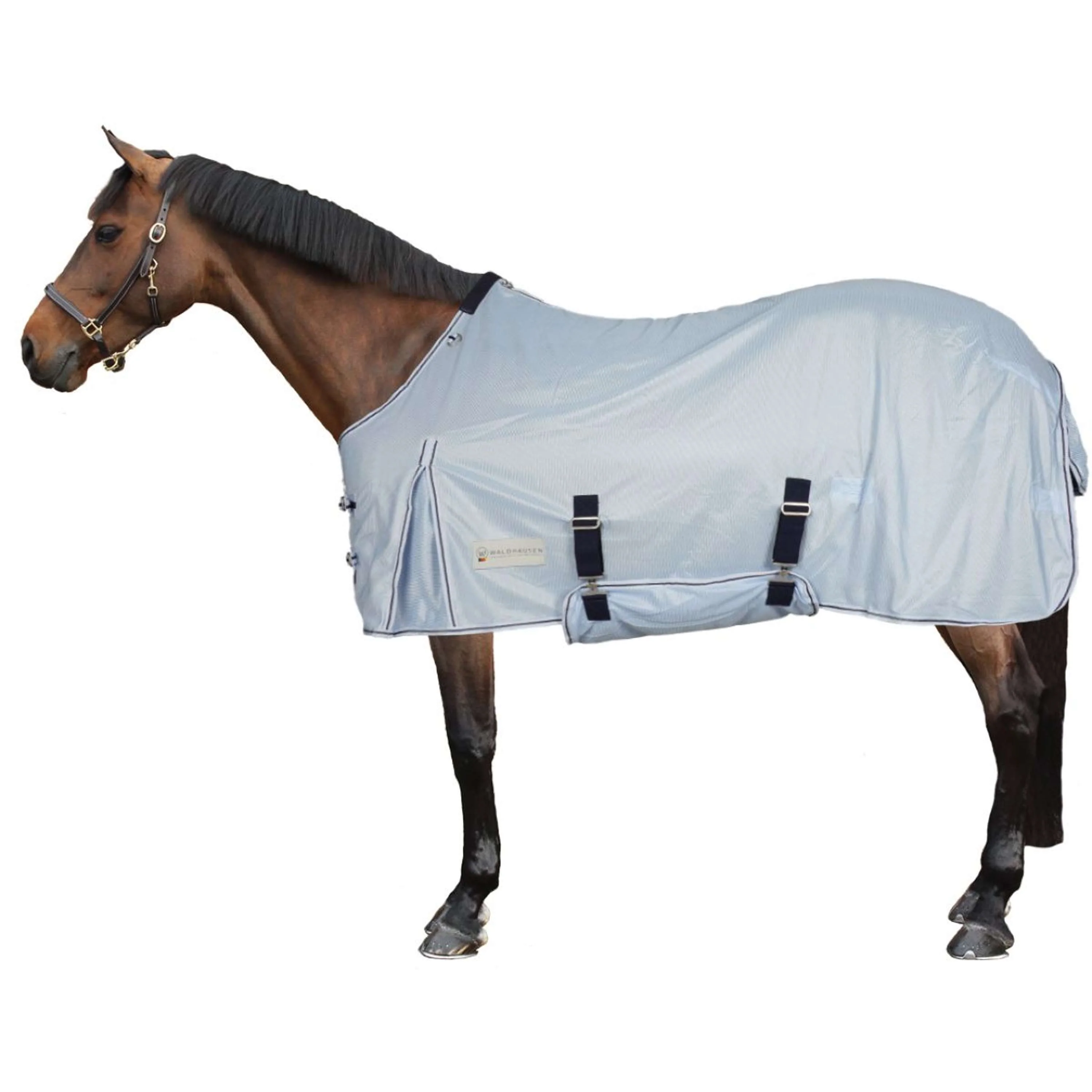 Waldhausen Fliegendecke Protect Azzurro/Blu scuro - Image 3