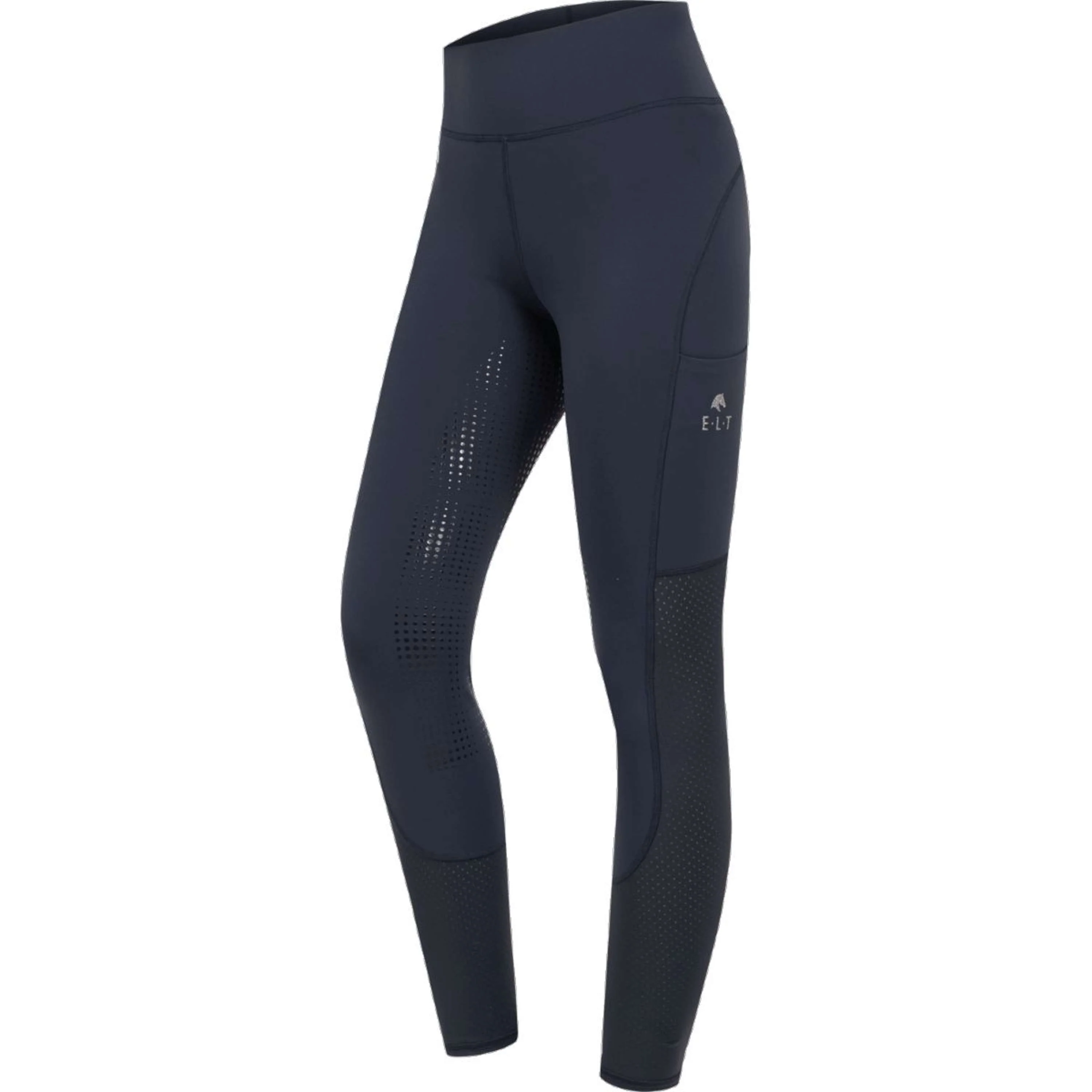 Waldhausen Leggings da Equitazione Hanna Maglia a vita alta da donna Nightblue
