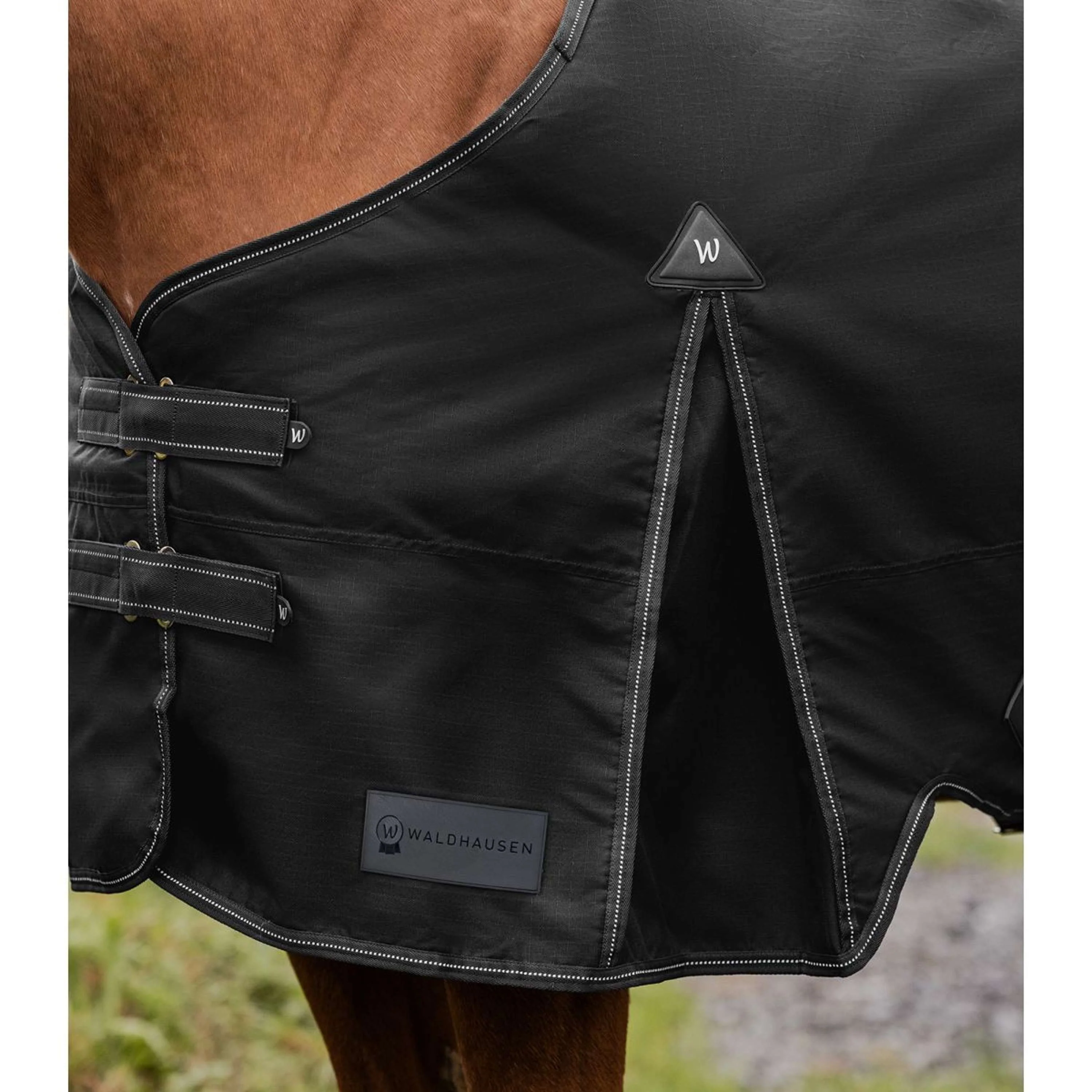 Waldhausen Tappeto da Esterno Arctic 200g Nero - Image 5