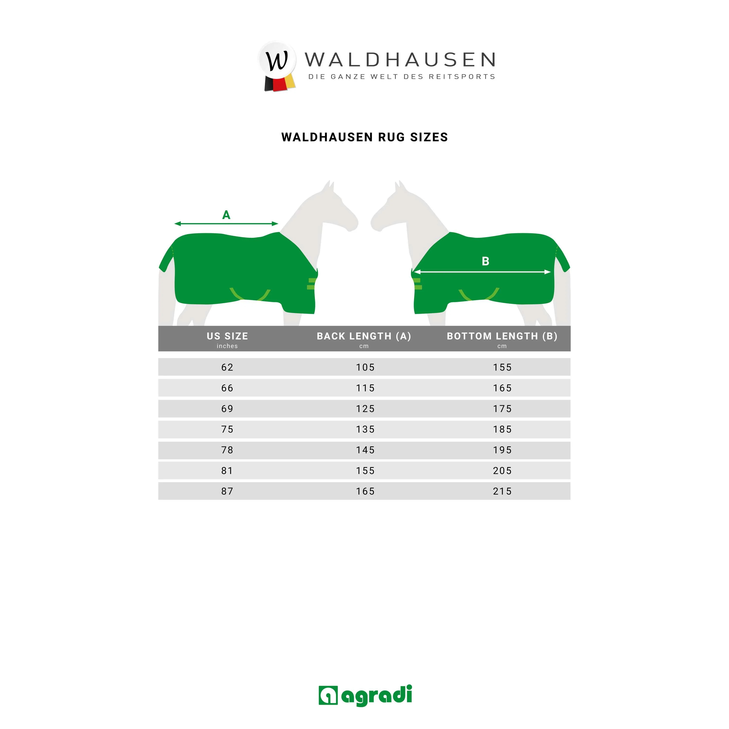 Waldhausen Tappeto da Esterno Nordic Fleece Blu notte - Image 16