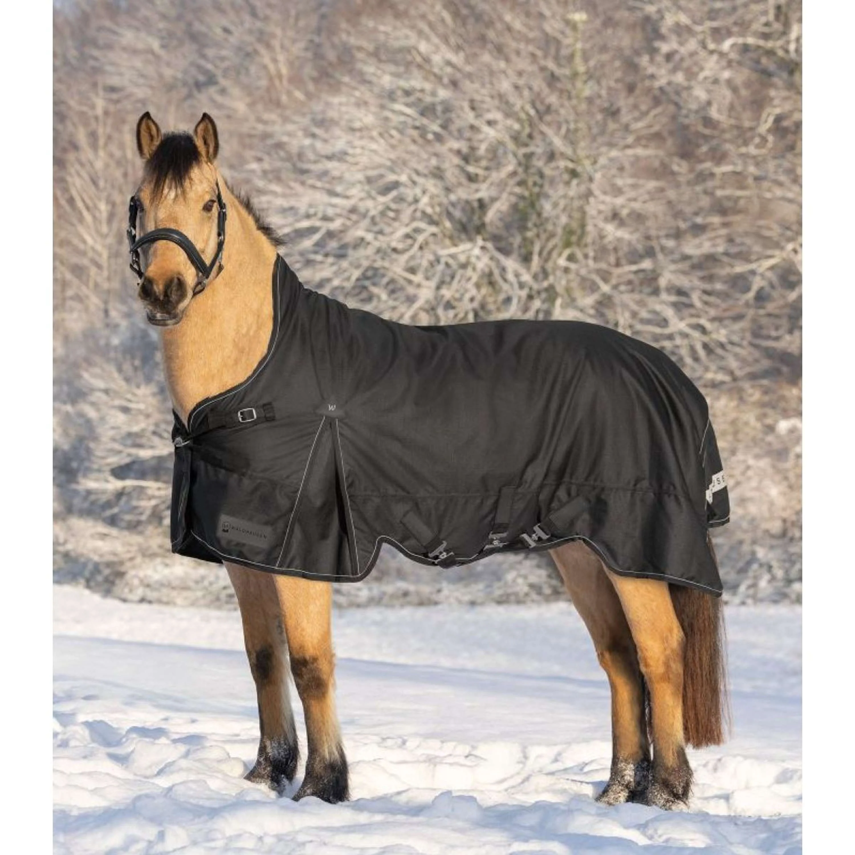 Waldhausen Tappeto da Esterno Scandic High Neck Nero - Image 2