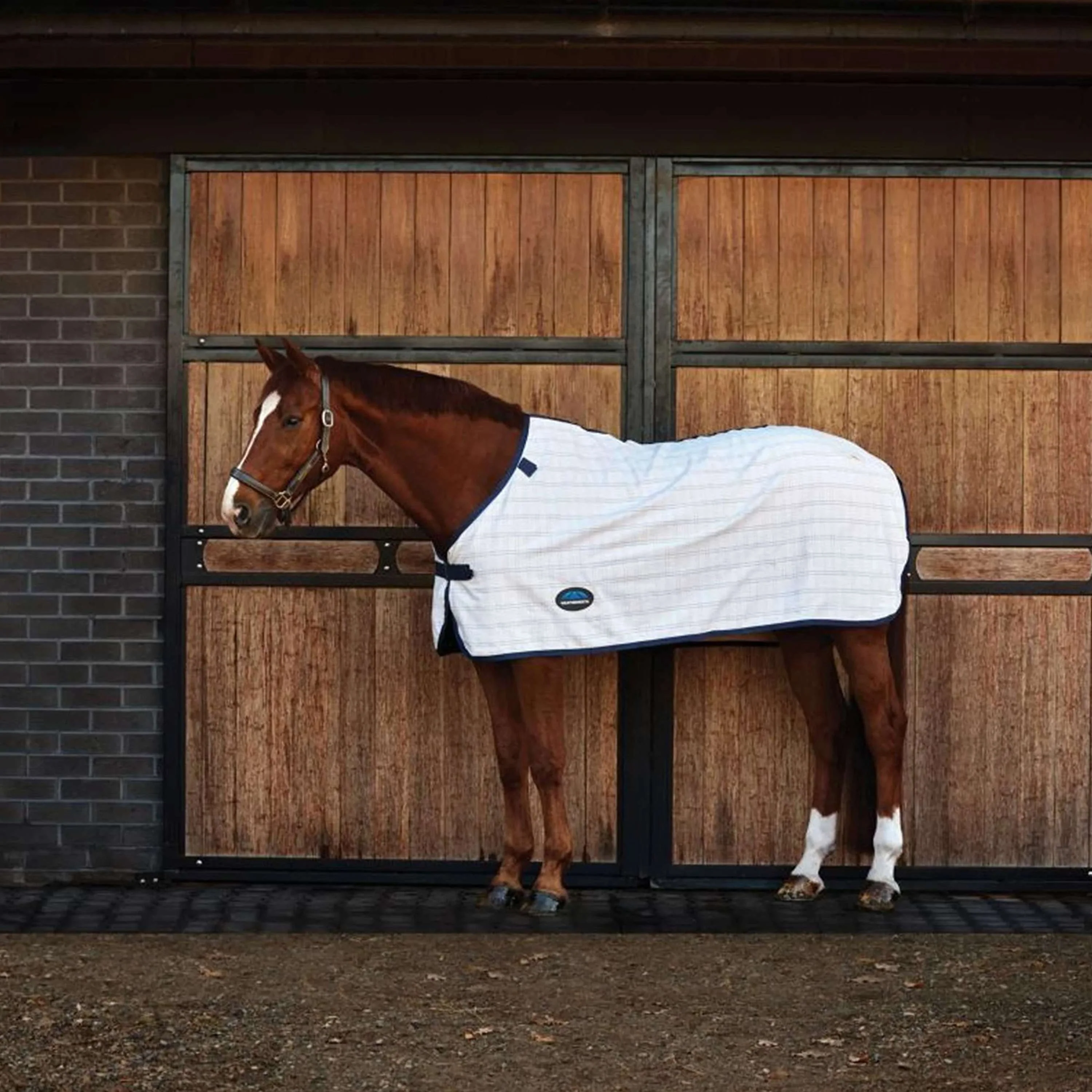 WeatherBeeta ComFiTec Cotton Sheet liner Bianco/blu marino