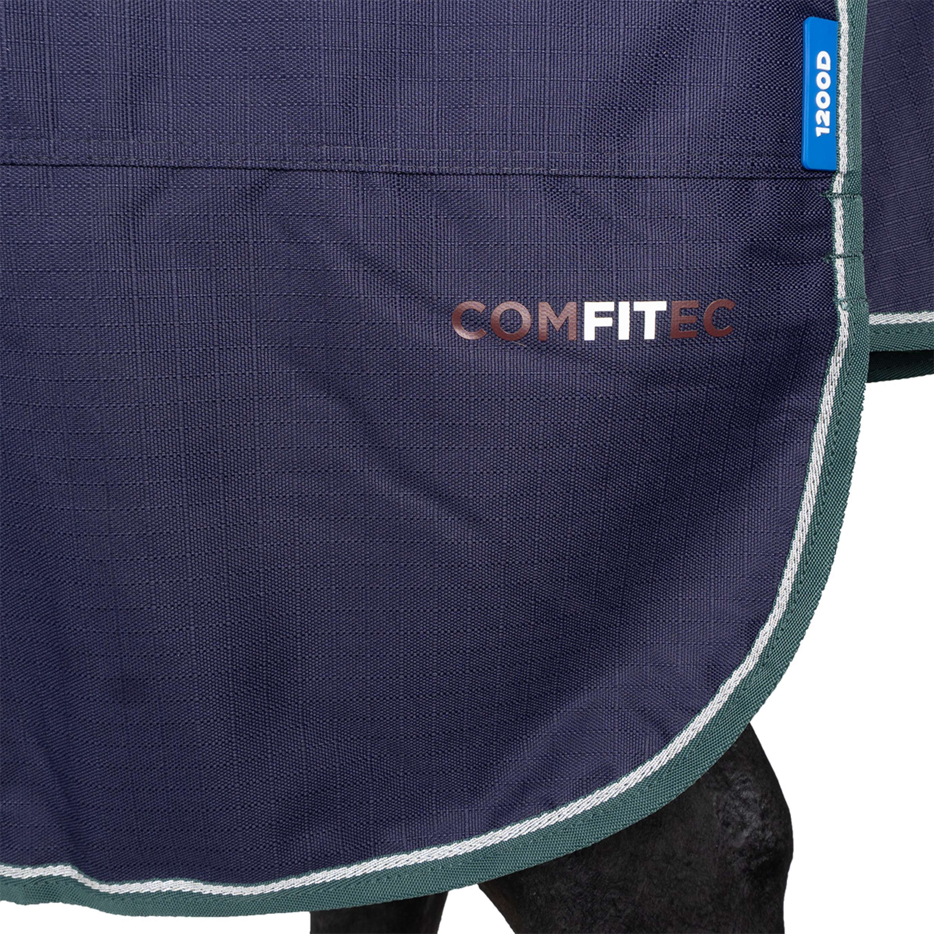 WeatherBeeta ComFiTec Plus Dynamic Turnout Detach-A-Neck 100g Navy/Forest Green - Image 18