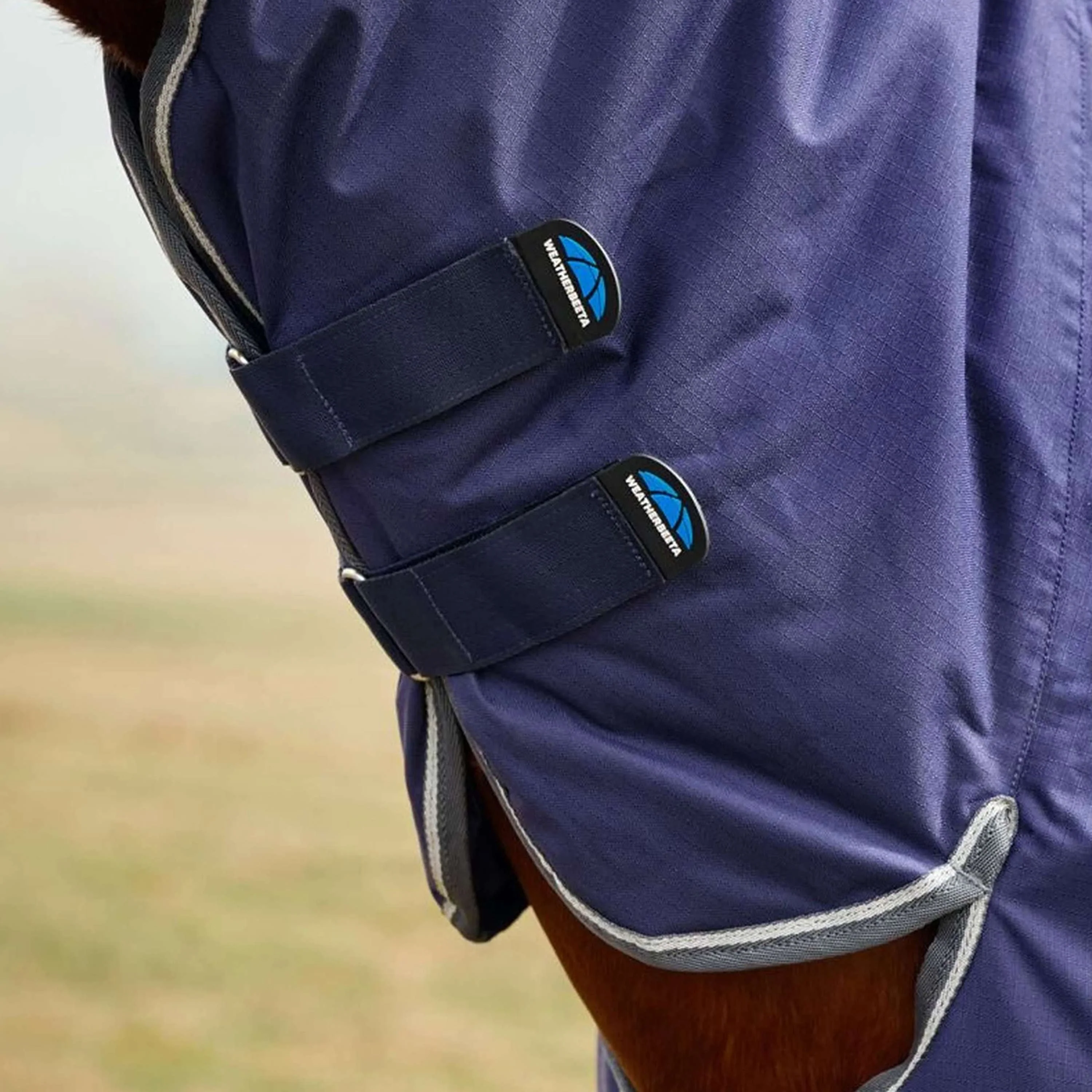 WeatherBeeta ComFiTec Tyro Turnout Combo Neck 220 g Blu marino/Carbone - Image 3