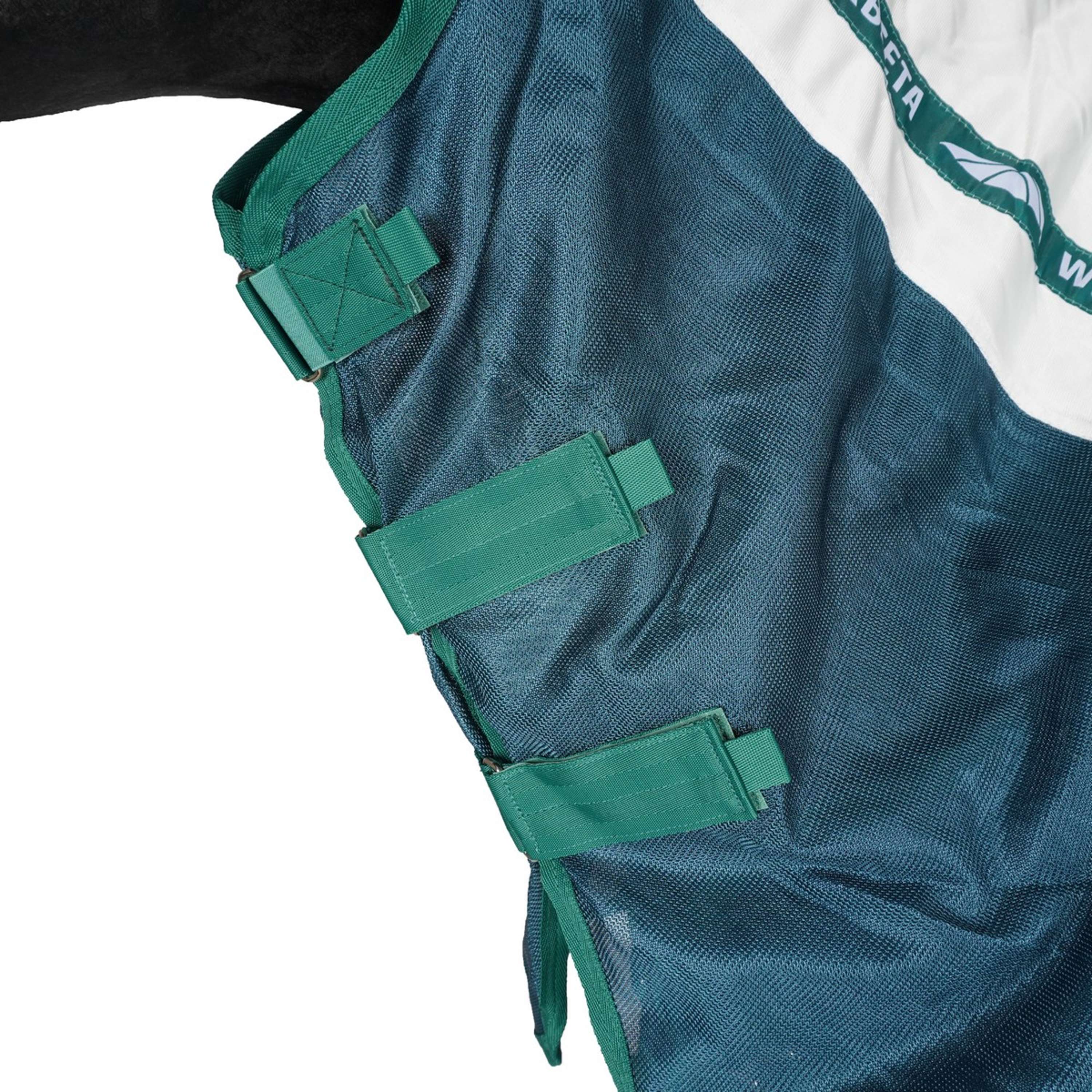 WeatherBeeta Coperta Antimosche ComFiTec Green-Tec Airflow Mesh Combo Neck White/Dragonfly Blue - Image 5
