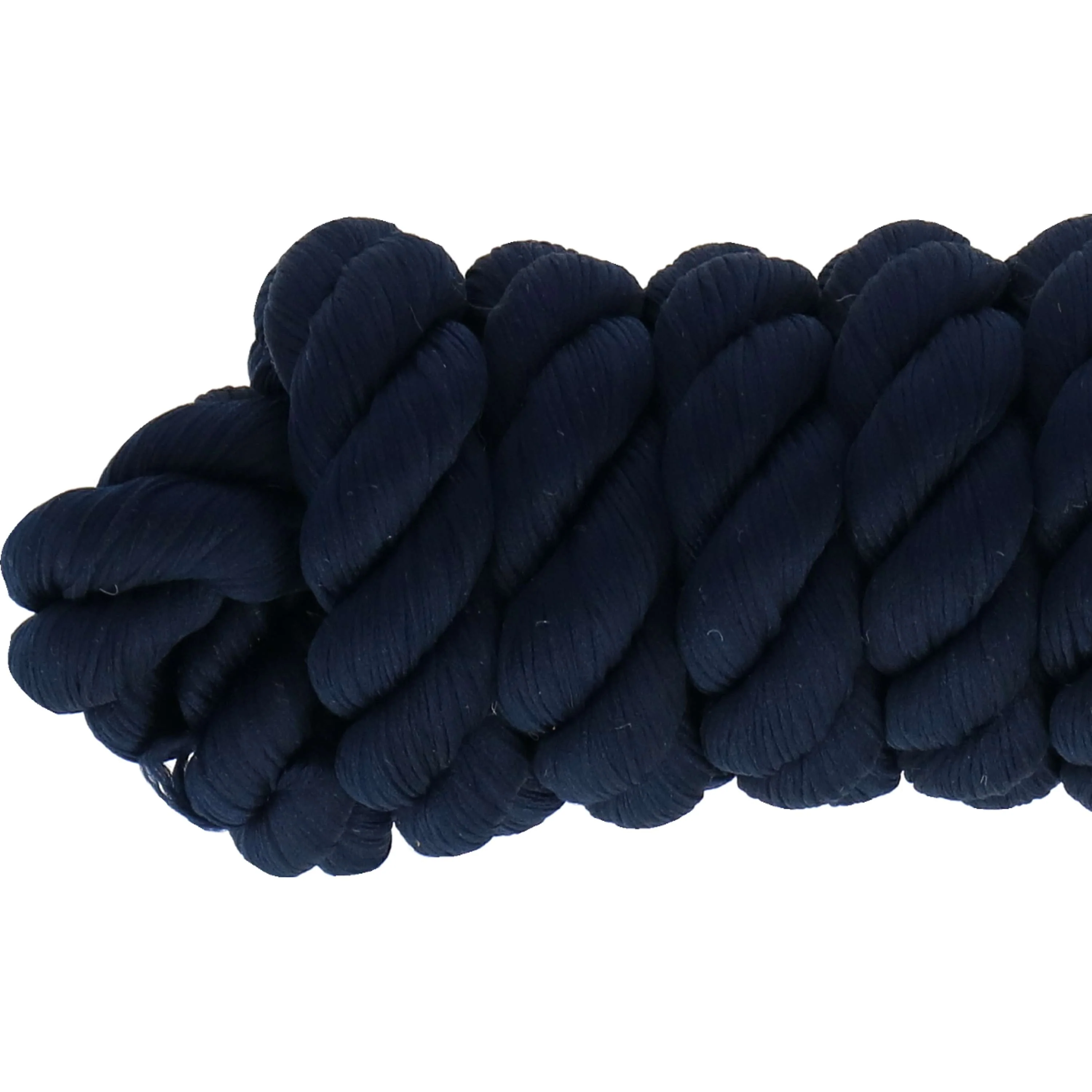 Wessex by Shires Corda per cavezza Navy - Image 3