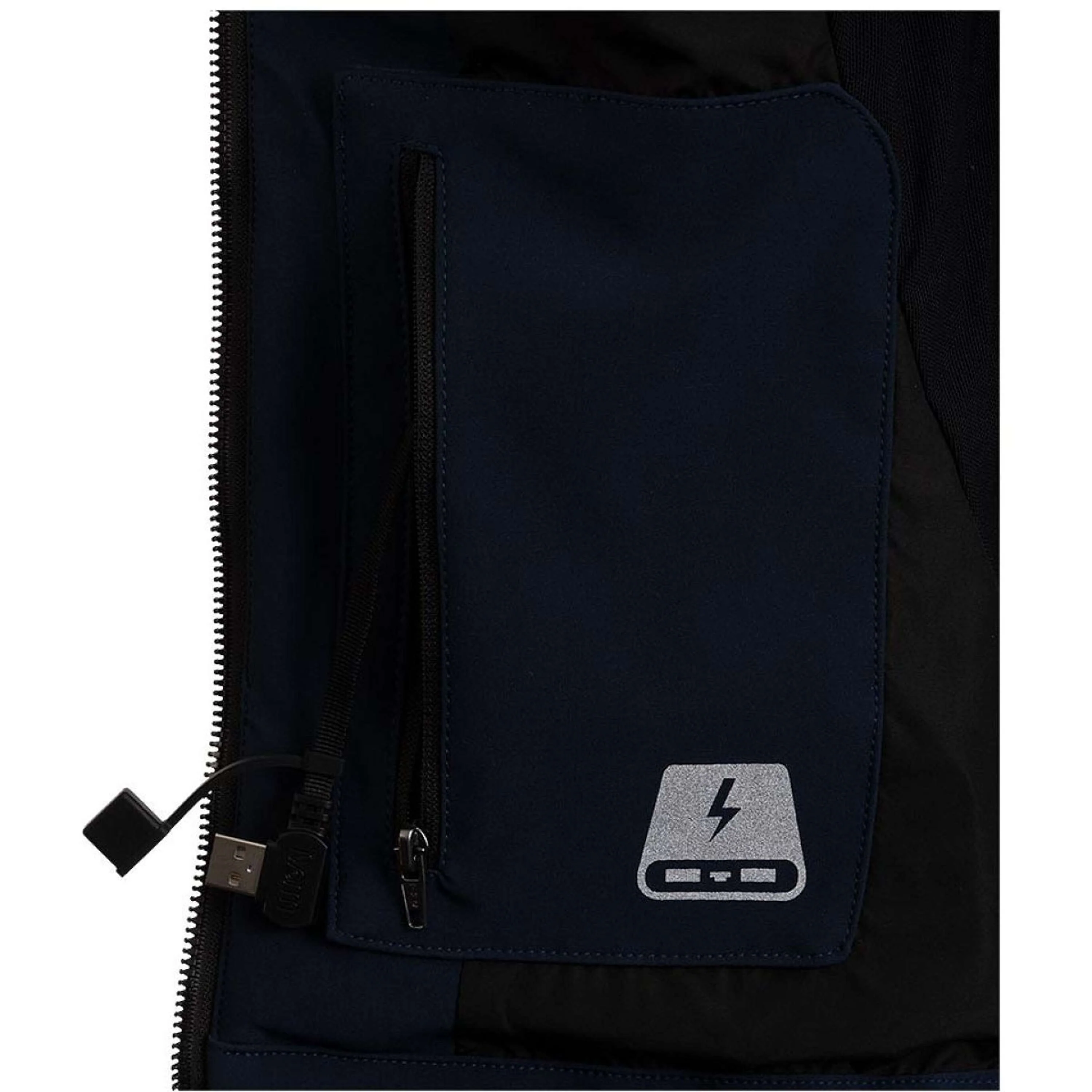 WHIS Giacca Riscaldata Softshell Coach Dark Navy - Image 8