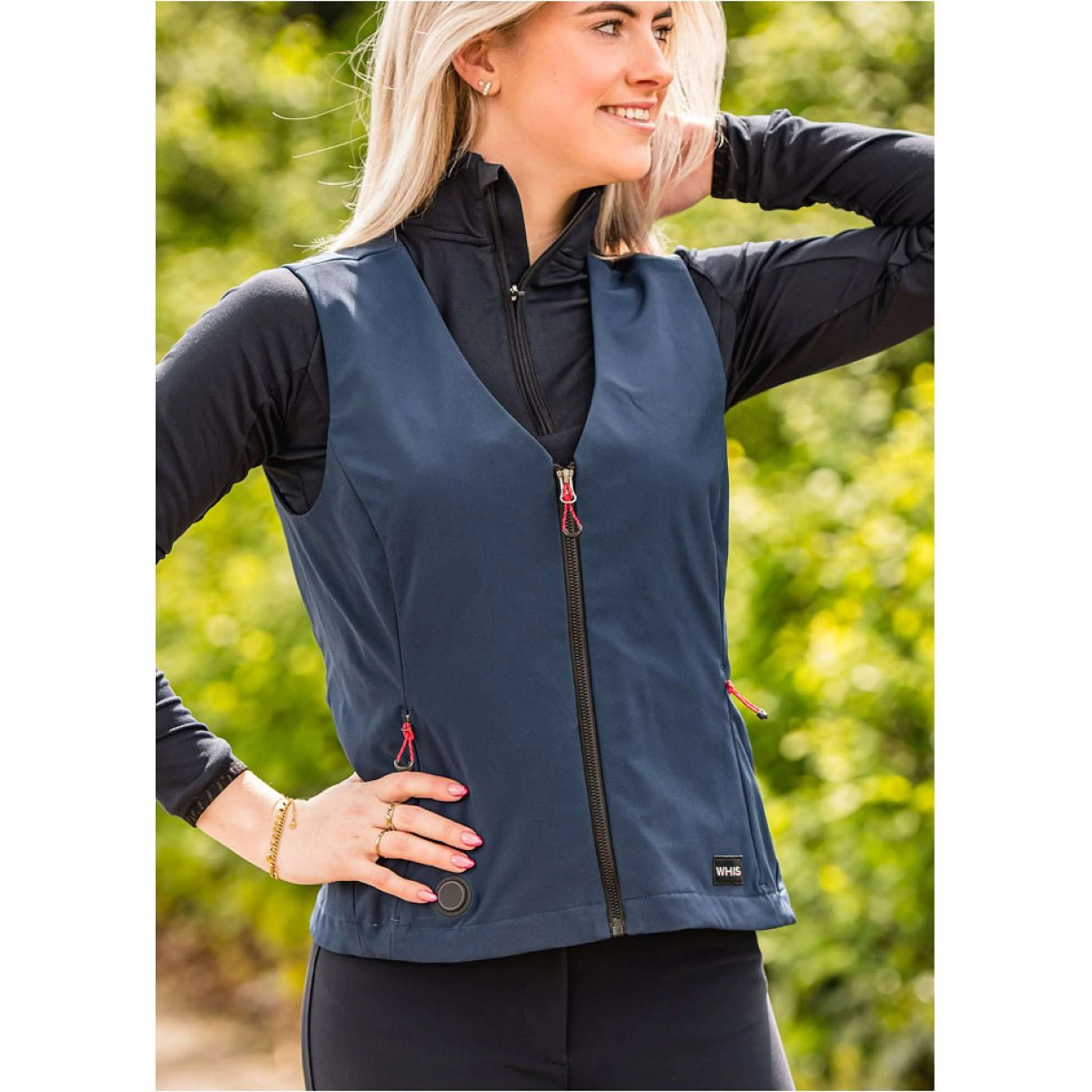 WHIS Gilet Riscaldato Softshell Coach Dark Navy - Image 2